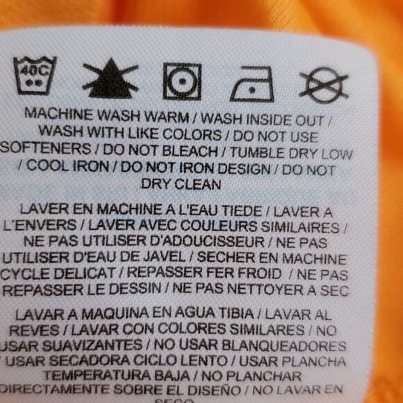 M NIKE DRI-FIT ORANGE SHORT SLEEVE TECH  LIGHTWEIGHT RUNNING TOP SHIRT MEDIUM - Picture 10 of 11